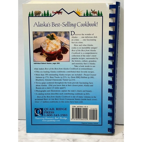 Alaska Cookbook Best of the Best Recipes from Alaska's Favorite Cookbooks 2003 - Picture 4 of 13